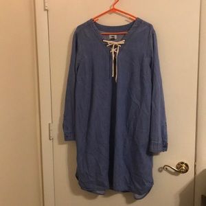 XL Old Navy blue jean dress